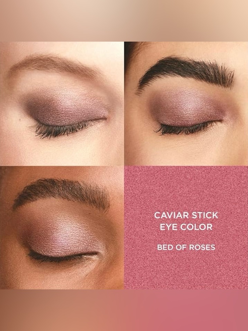 Laura Mercier Bed Of Roses Caviar Stick Eye Shadow- metallic pink rose, limited